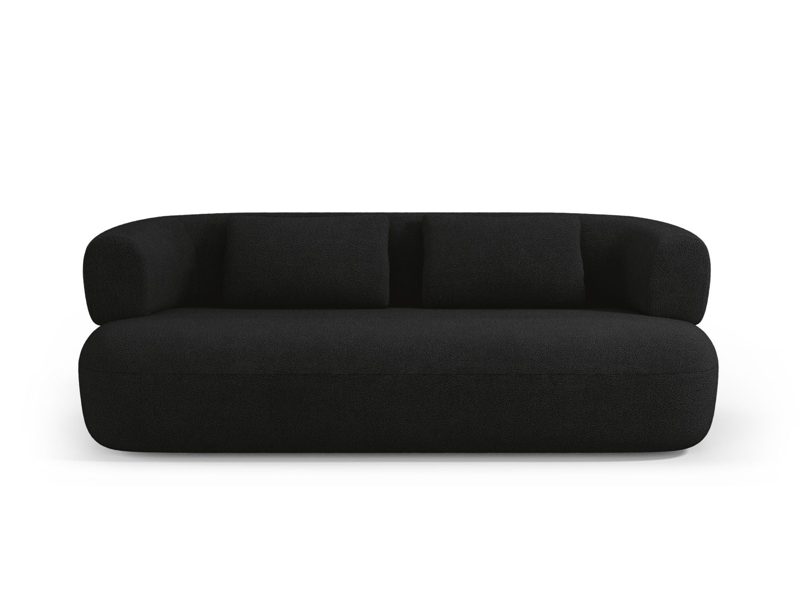 3-Sitzer Sofa Jenny in Black-Now or Never präsentiert im Onlineshop von KAQTU Design AG. 3er Sofa ist von Micadoni