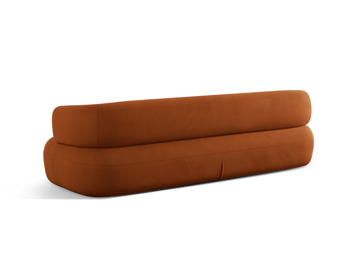 3-Sitzer Sofa Jenny in Terracotta-Salvador präsentiert im Onlineshop von KAQTU Design AG. 3er Sofa ist von Micadoni