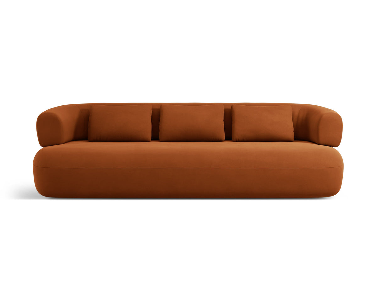 3-Sitzer Sofa Jenny in Terracotta-Salvador präsentiert im Onlineshop von KAQTU Design AG. 3er Sofa ist von Micadoni
