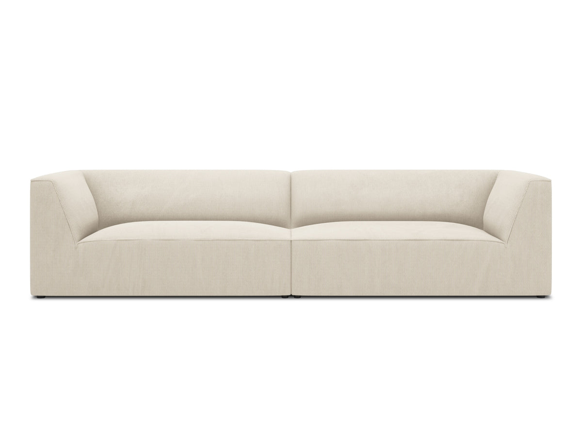 Ruby Sofa 4 Sitzer in Light Beige-Scala präsentiert im Onlineshop von KAQTU Design AG. 4er Sofa ist von Micadoni