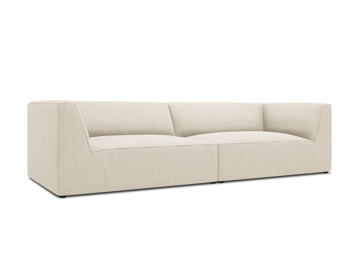Ruby Sofa 4 Sitzer in Light Beige-Scala präsentiert im Onlineshop von KAQTU Design AG. 4er Sofa ist von Micadoni