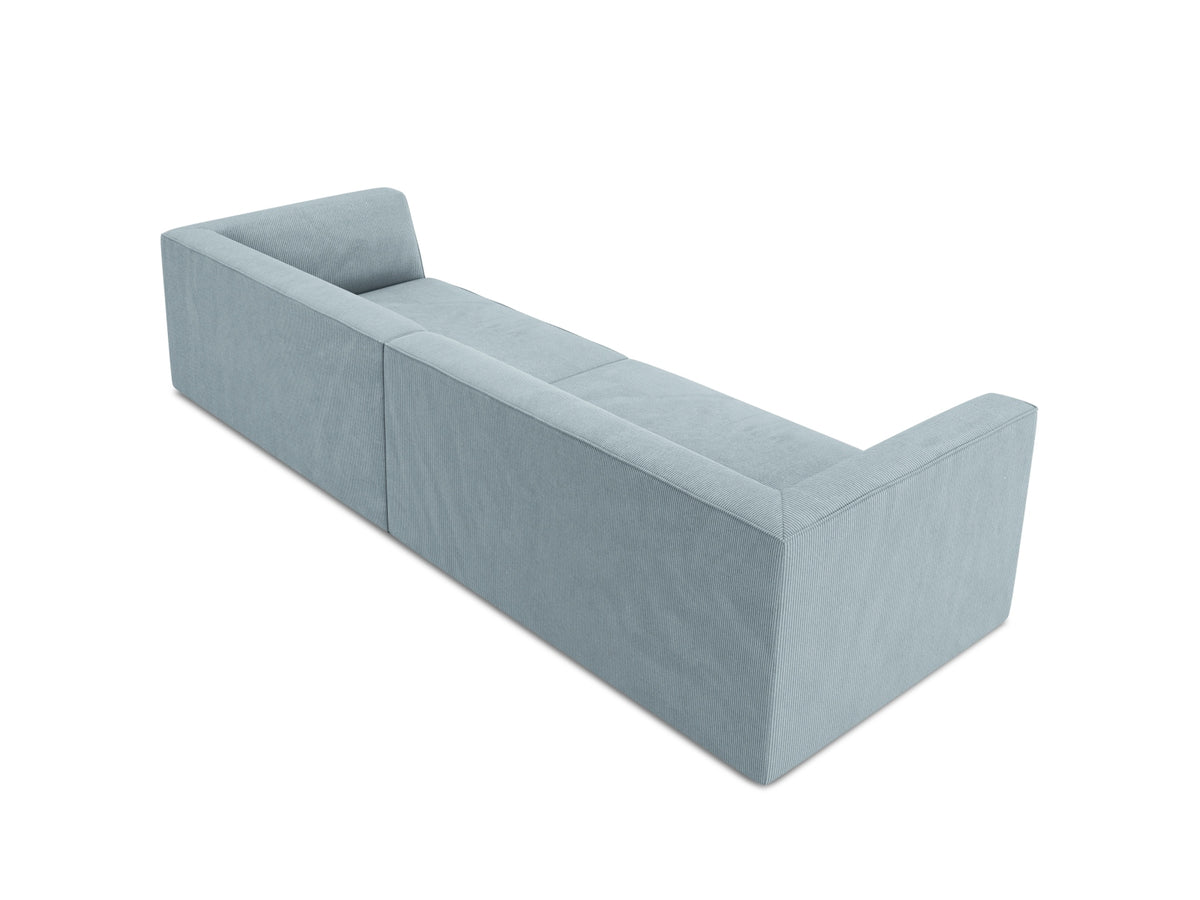 Ruby Sofa 4 Sitzer in Light Blue-Scala präsentiert im Onlineshop von KAQTU Design AG. 4er Sofa ist von Micadoni