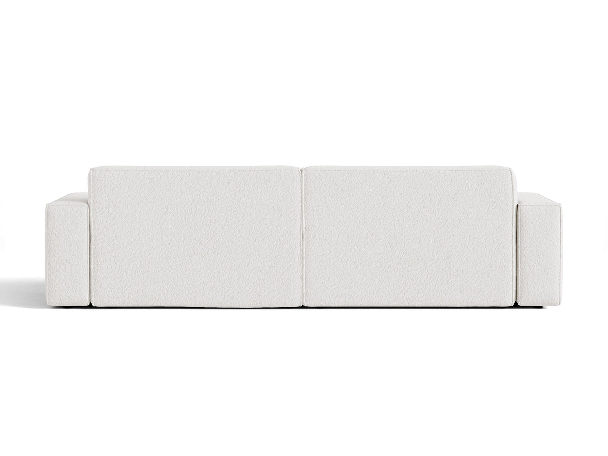 Jodie Boucle modulares Sofa 4 Sitzer in White-Baloo präsentiert im Onlineshop von KAQTU Design AG. 4er Sofa ist von Micadoni