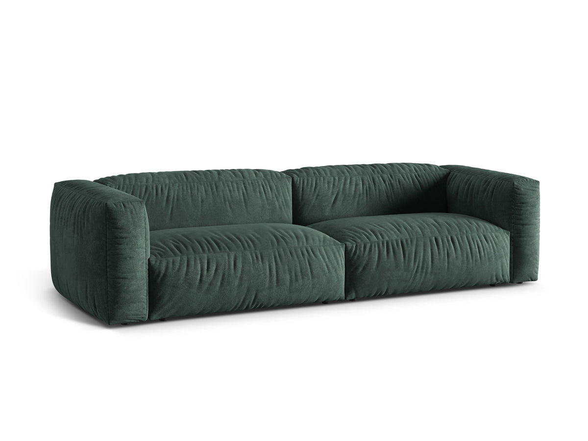 Martina Modulares Sofa 4 Sitzer in Petrol-Vogue präsentiert im Onlineshop von KAQTU Design AG. 4er Sofa ist von Micadoni