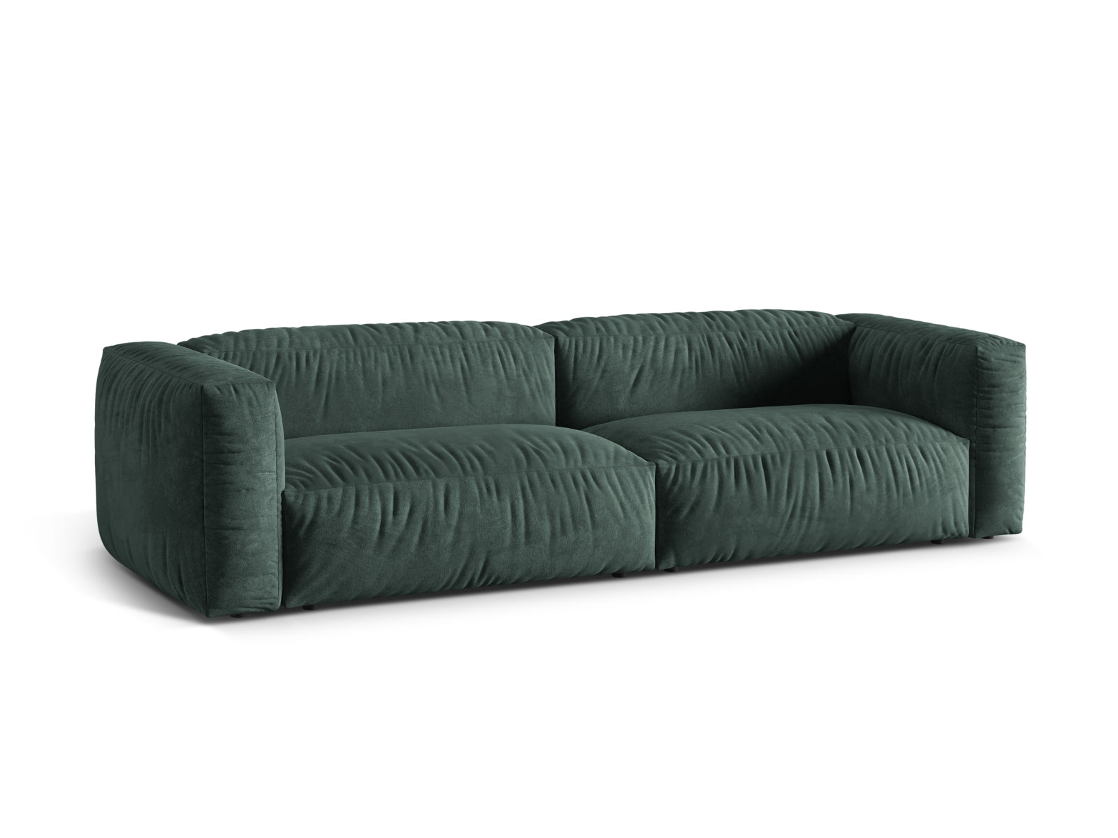Martina Modulares Sofa 4 Sitzer in Petrol präsentiert im Onlineshop von KAQTU Design AG. 3er Sofa ist von Micadoni