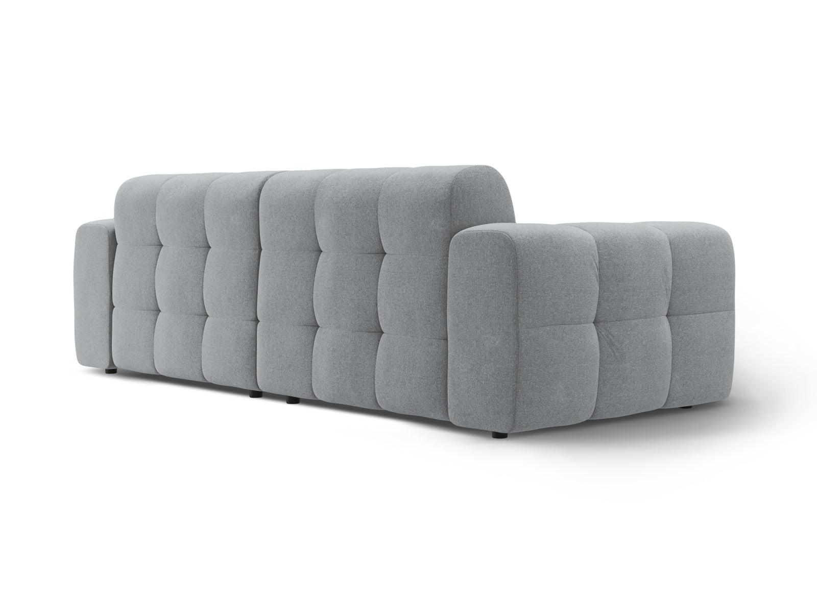 Elegantes Kendal 4-Sitzer Sofa in hochwertigem Platinum-Ottawa, ideal für gemütliche Abende und stilvolle Einrichtung.
