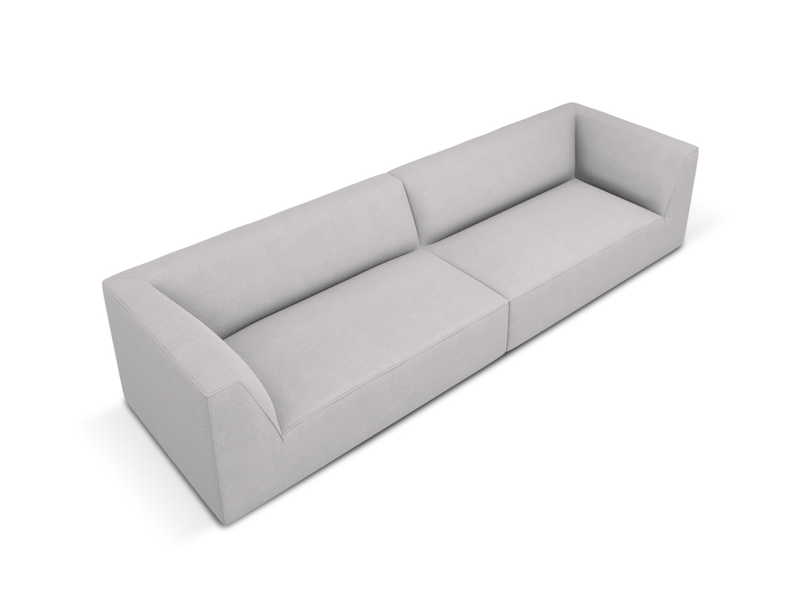 Ruby Sofa 4 Sitzer in Light Grey präsentiert im Onlineshop von KAQTU Design AG. 4er Sofa ist von Micadoni