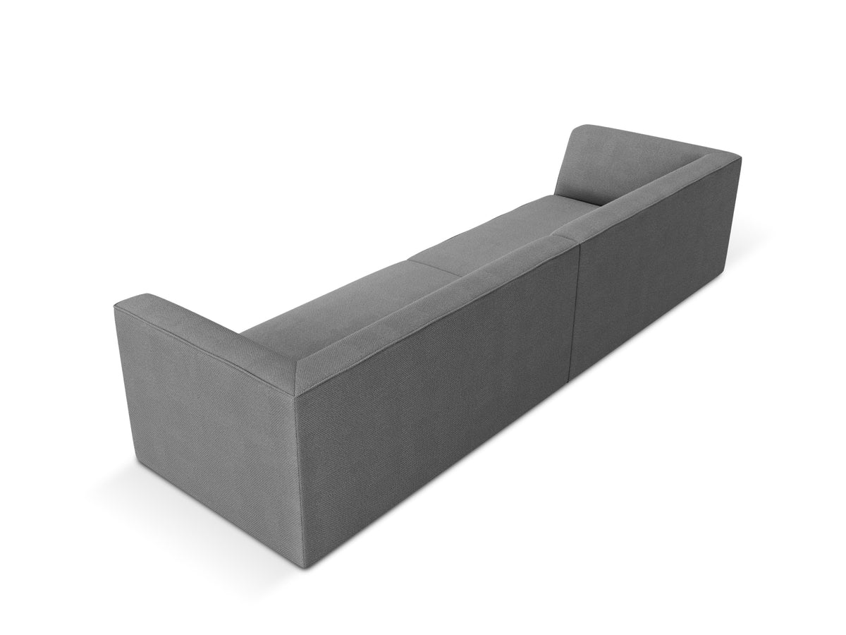 Ruby Sofa 4 Sitzer in Grey-Ottawa präsentiert im Onlineshop von KAQTU Design AG. 4er Sofa ist von Micadoni