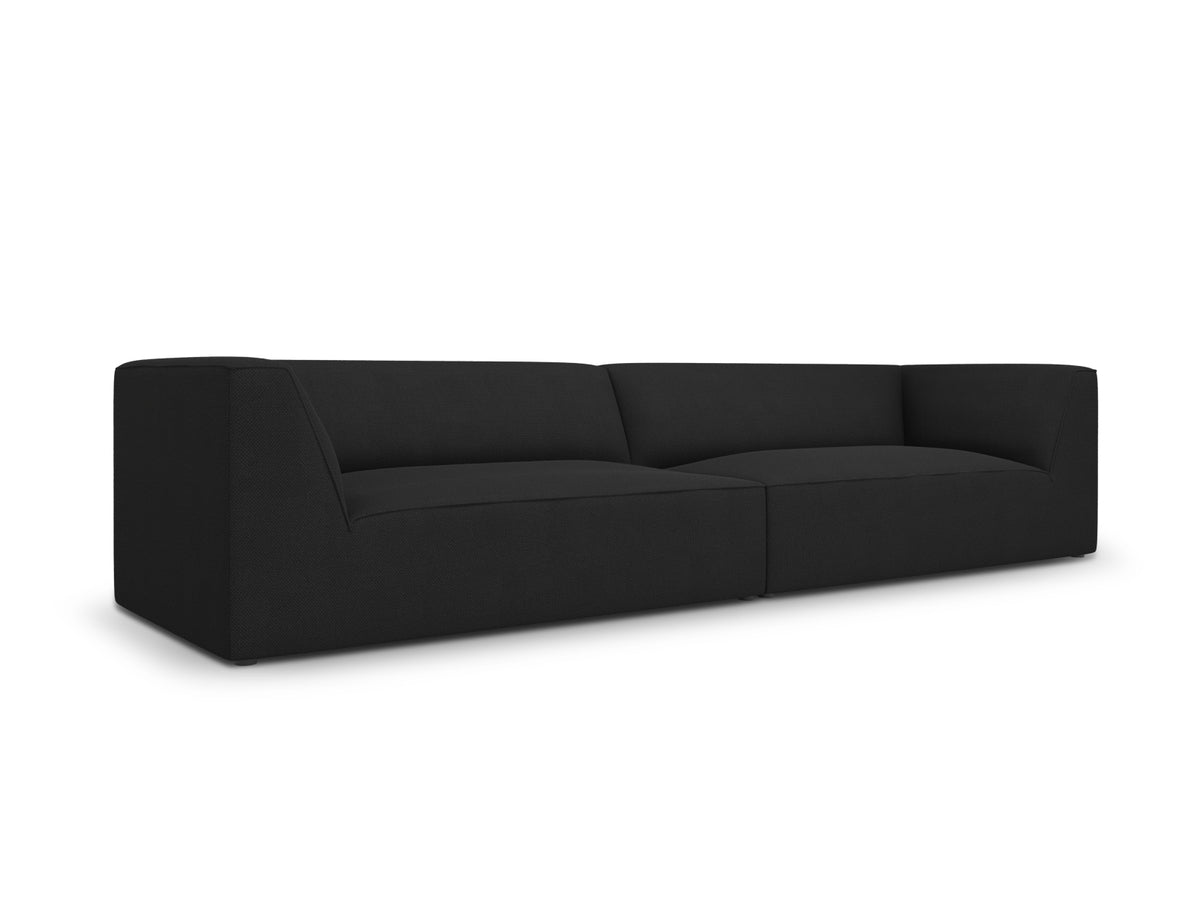 Ruby Sofa 4 Sitzer in Black-Ottawa präsentiert im Onlineshop von KAQTU Design AG. 4er Sofa ist von Micadoni