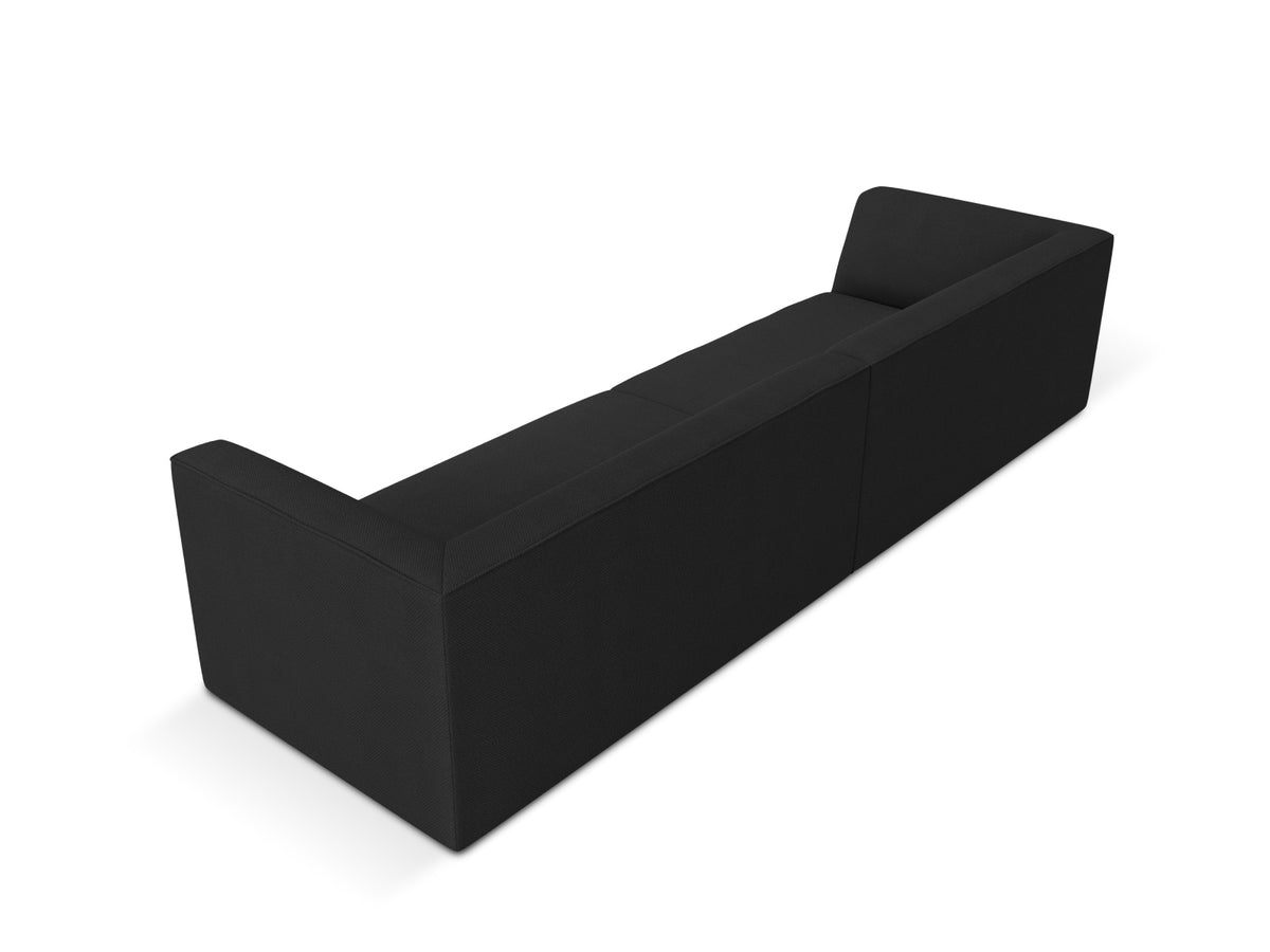 Ruby Sofa 4 Sitzer in Black-Ottawa präsentiert im Onlineshop von KAQTU Design AG. 4er Sofa ist von Micadoni