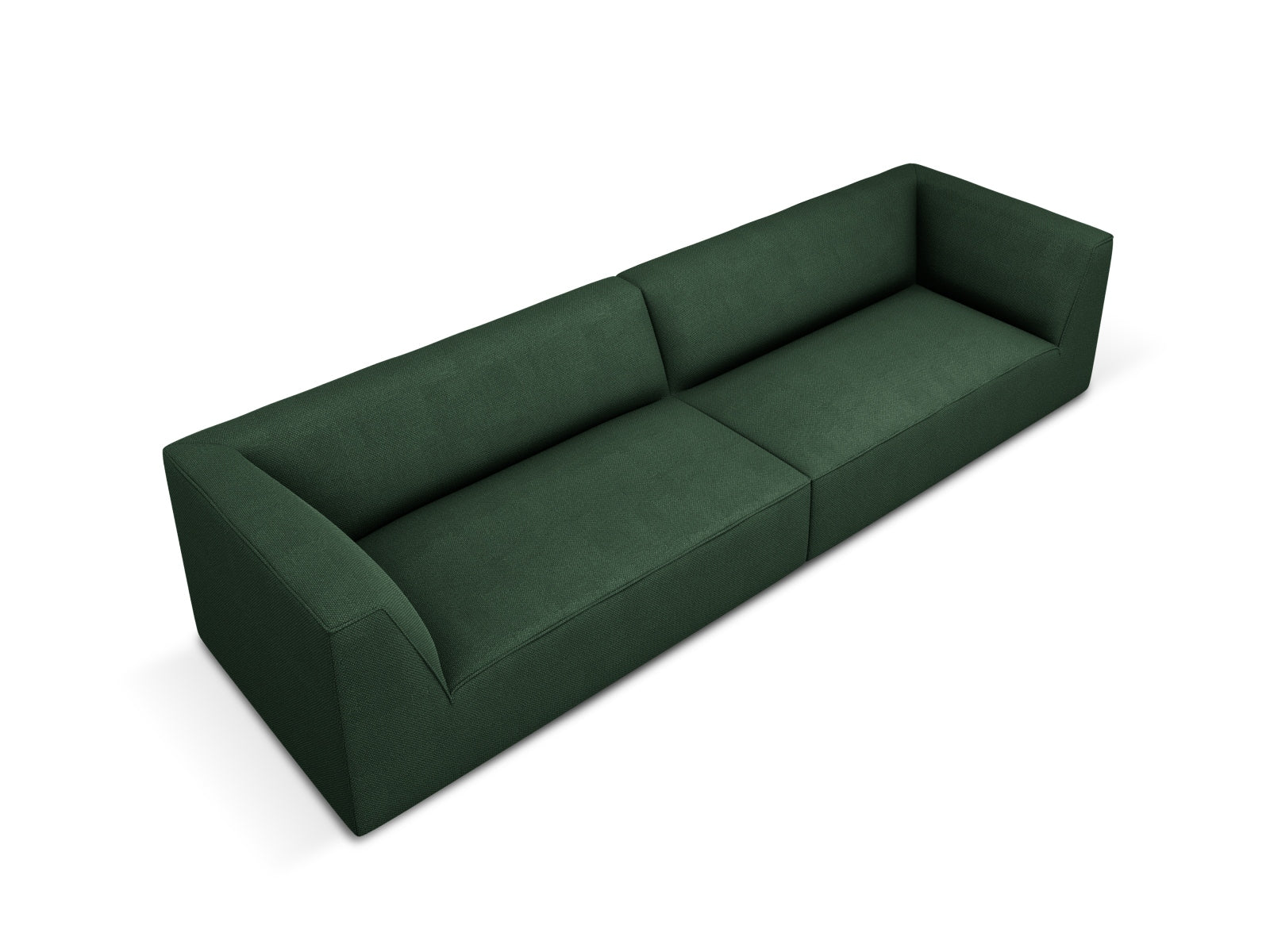 Ruby Sofa 4 Sitzer in Green präsentiert im Onlineshop von KAQTU Design AG. 4er Sofa ist von Micadoni
