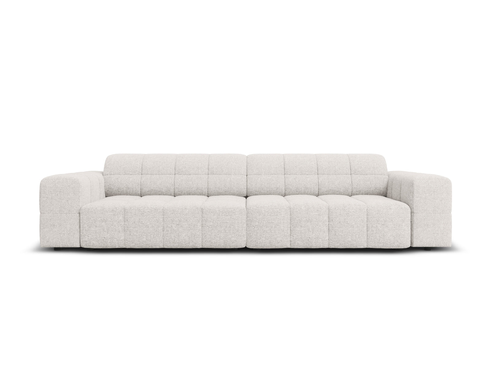 Jennifer Sofa 4 Sitzer in Light Grey präsentiert im Onlineshop von KAQTU Design AG. Sofa ist von Micadoni
