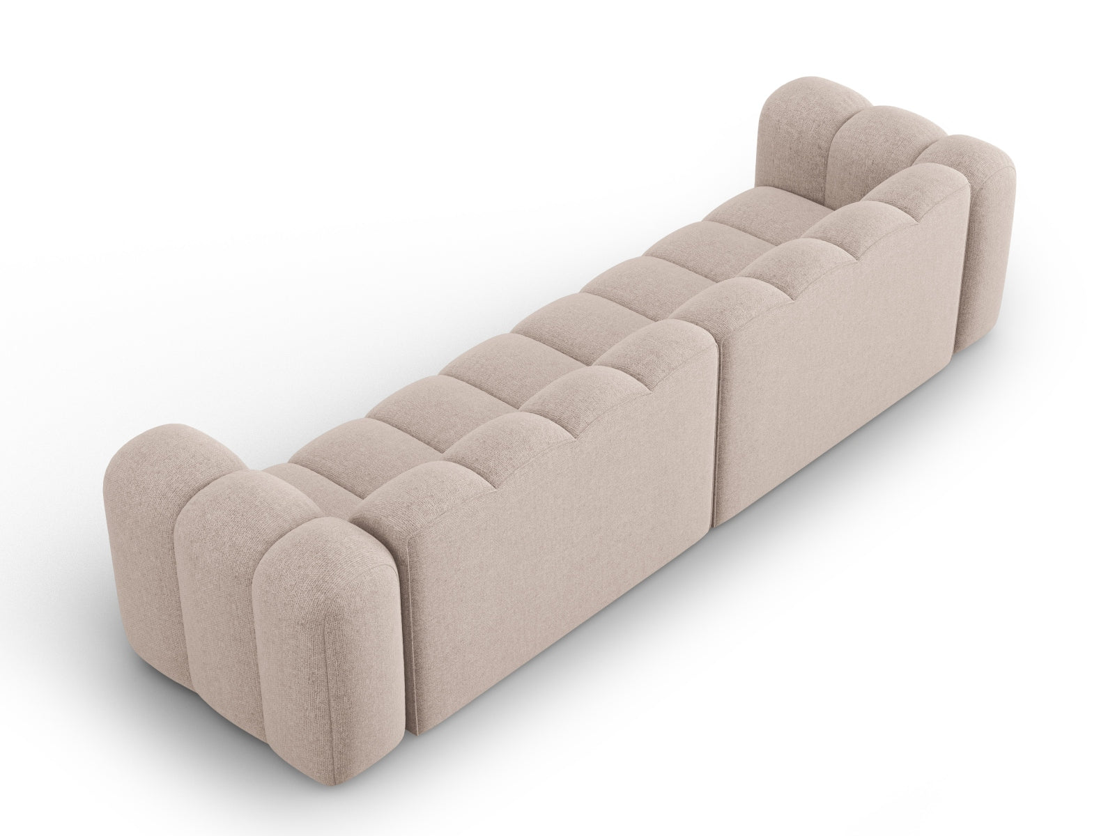 Lupine Modulares Sofa 4 Sitzer in Beige präsentiert im Onlineshop von KAQTU Design AG. 3er Sofa ist von Micadoni