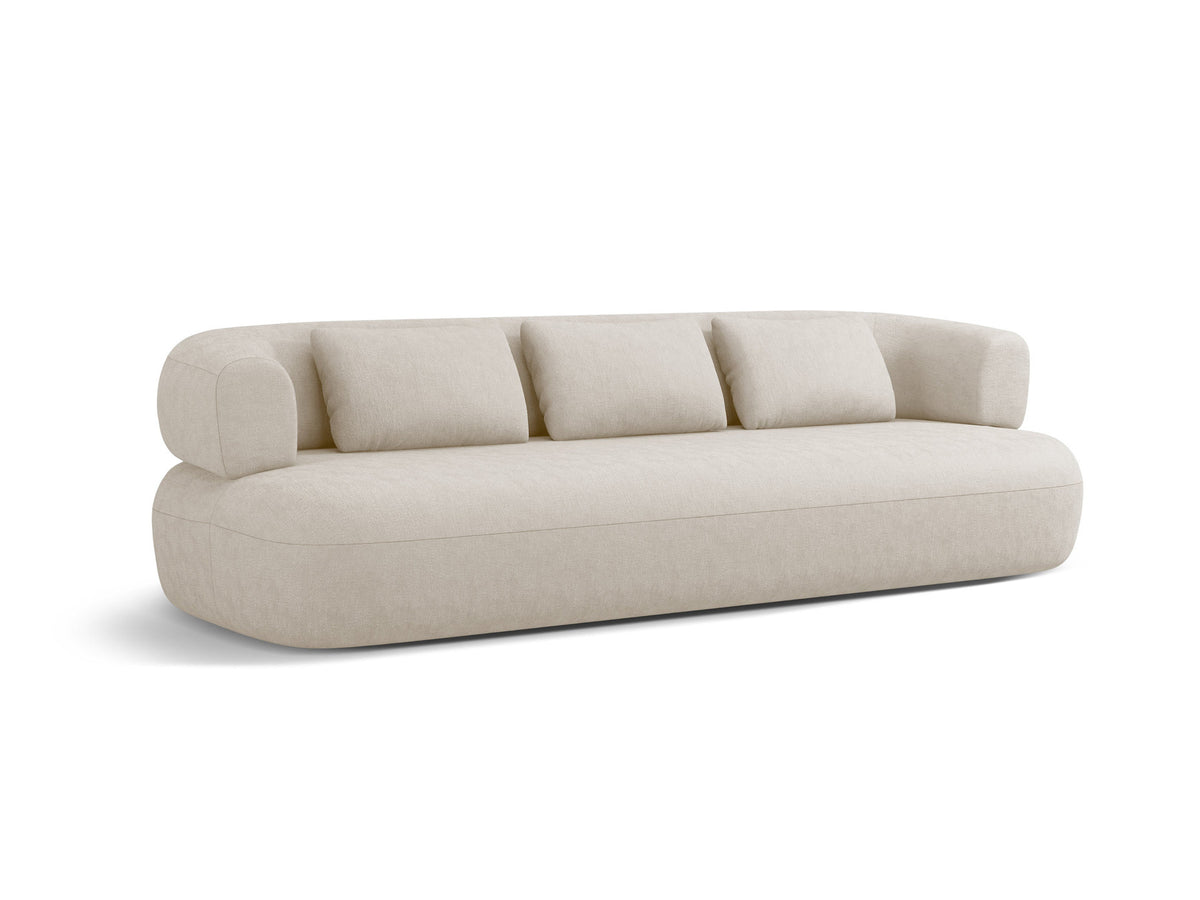 Jenny Sofa 4 Sitzer in Light Beige-Perfect Harmony präsentiert im Onlineshop von KAQTU Design AG. 4er Sofa ist von Micadoni