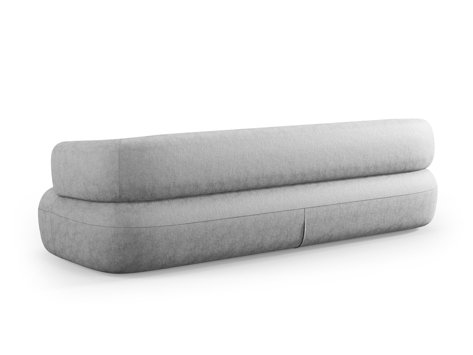 Jenny Sofa 4 Sitzer in Silver präsentiert im Onlineshop von KAQTU Design AG. 4er Sofa ist von Micadoni