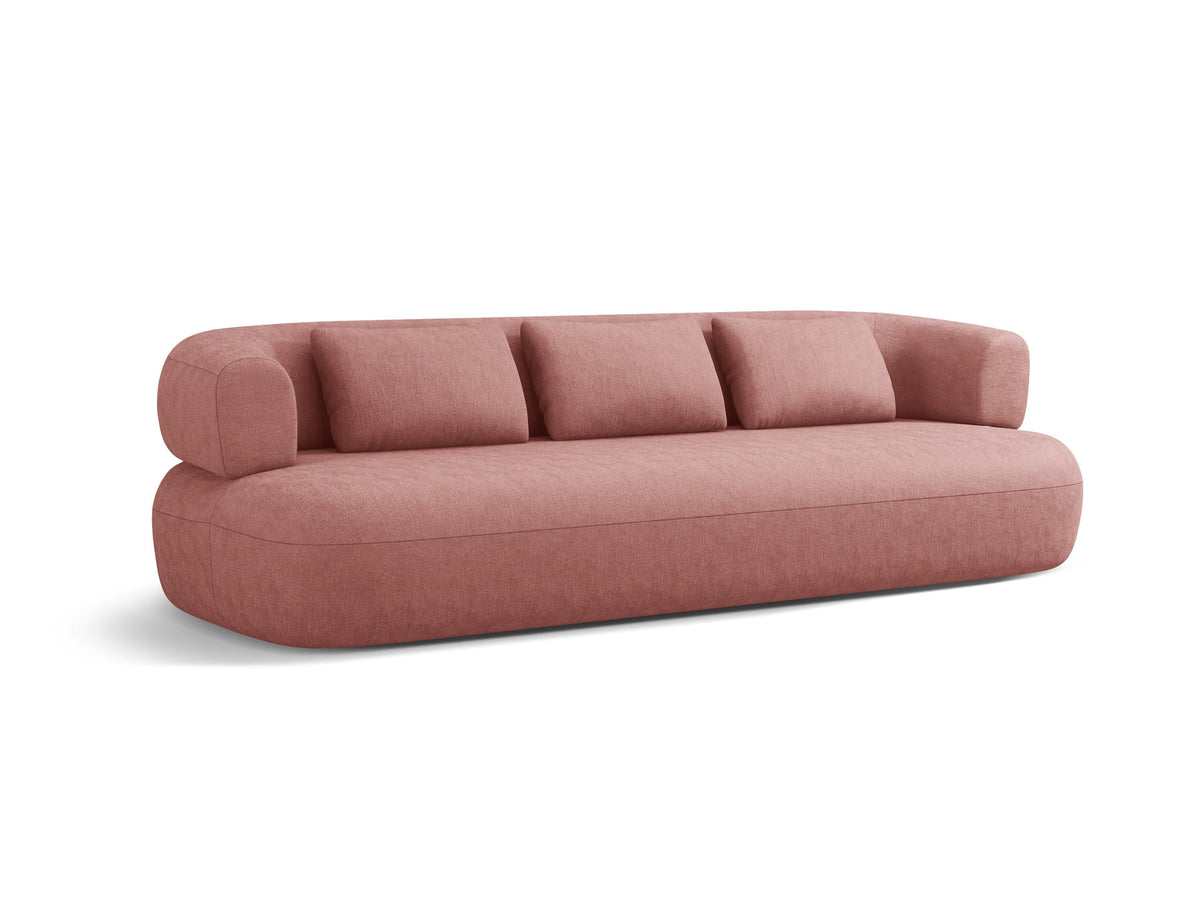 Jenny Sofa 4 Sitzer in Pink-Perfect Harmony präsentiert im Onlineshop von KAQTU Design AG. 4er Sofa ist von Micadoni