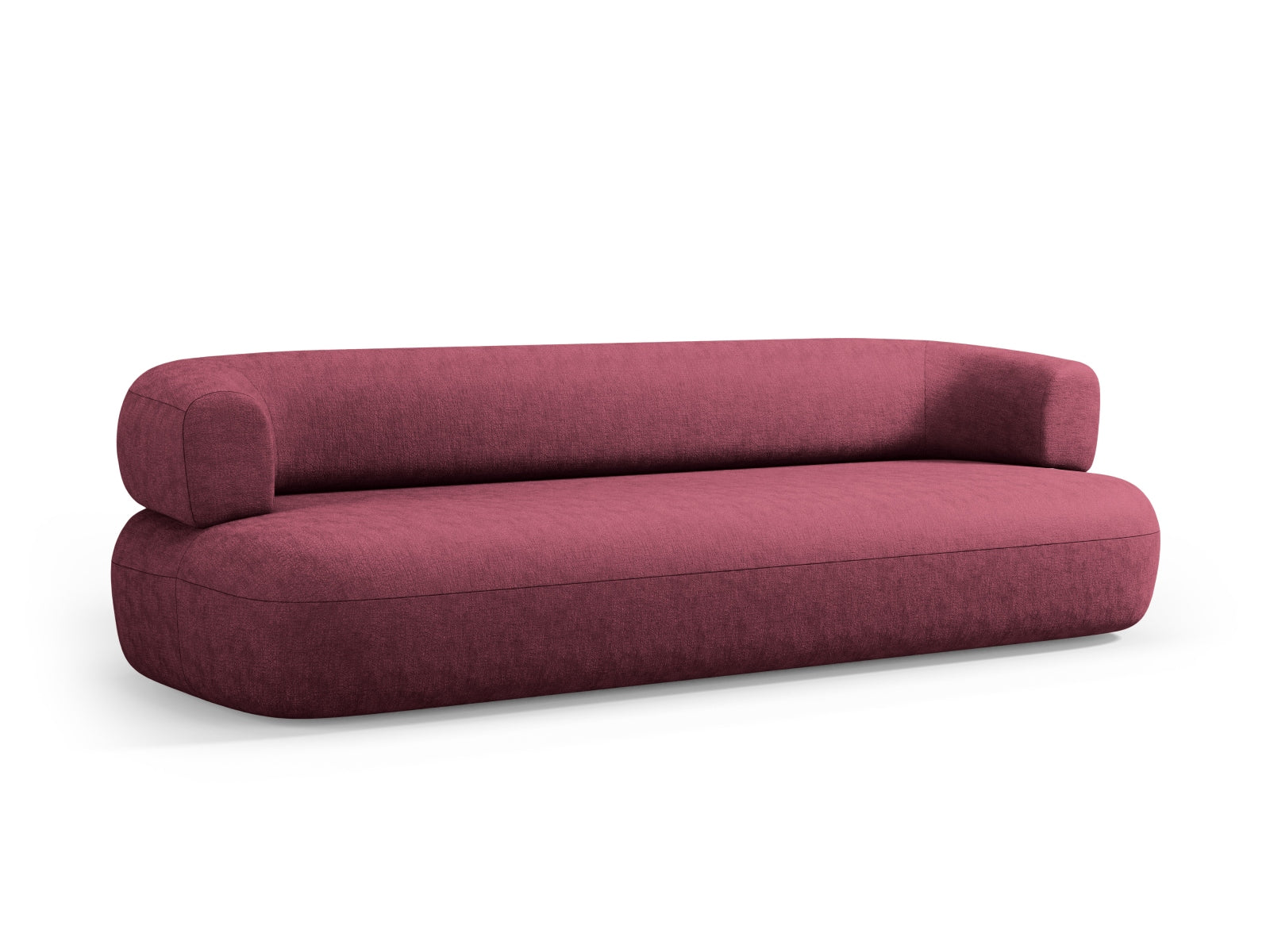 Jenny Sofa 4 Sitzer in Cherrywood präsentiert im Onlineshop von KAQTU Design AG. 4er Sofa ist von Micadoni