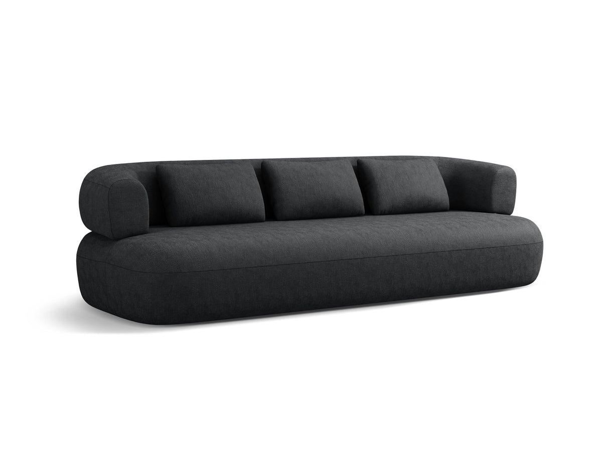 Jenny Sofa 4 Sitzer in Dark Grey-Perfect Harmony präsentiert im Onlineshop von KAQTU Design AG. 4er Sofa ist von Micadoni