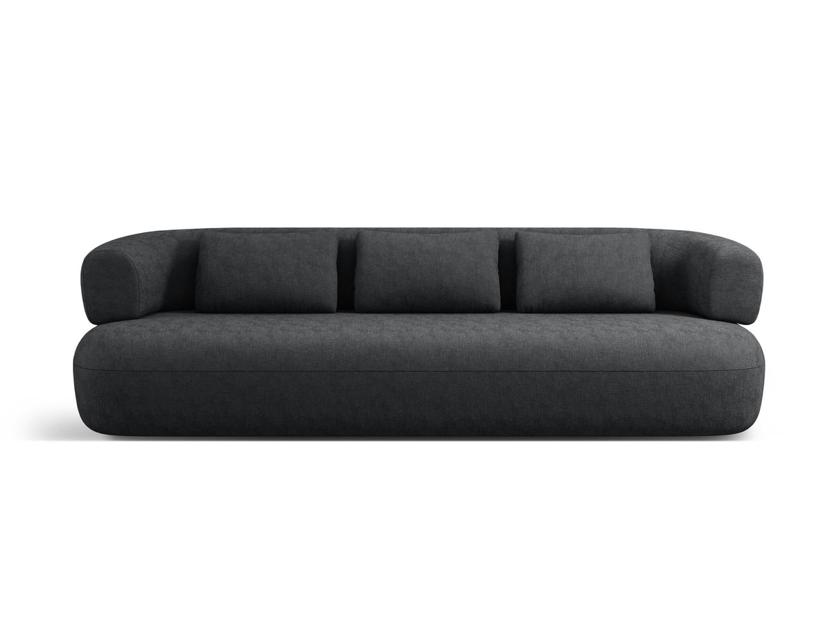 Jenny Sofa 4 Sitzer in Dark Grey-Perfect Harmony präsentiert im Onlineshop von KAQTU Design AG. 4er Sofa ist von Micadoni