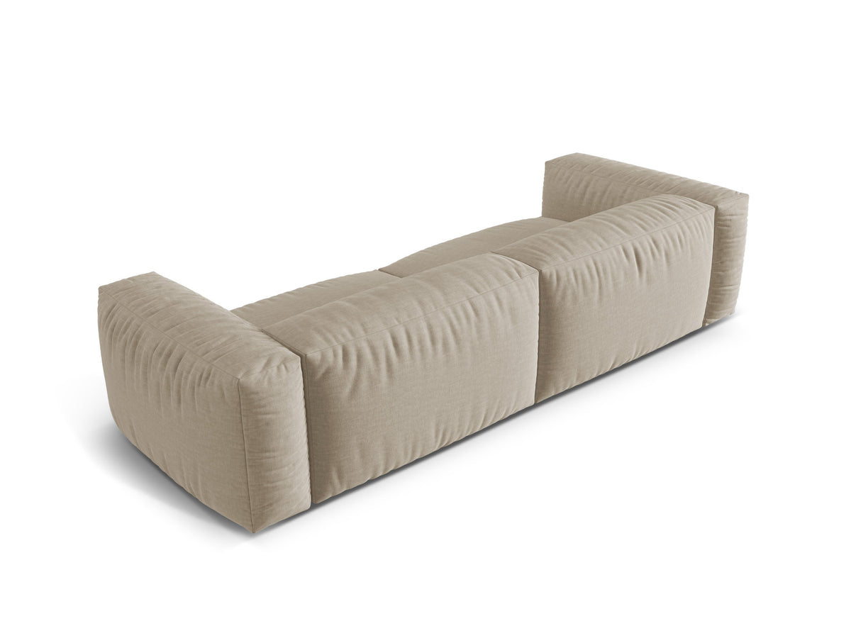 Martina Modulares Sofa 4 Sitzer in Light Beige-Boston präsentiert im Onlineshop von KAQTU Design AG. 4er Sofa ist von Micadoni