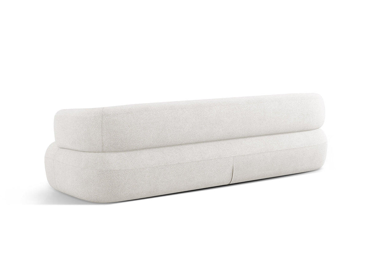 Jenny Boucle Sofa 4 Sitzer in Ivory-Now or Never präsentiert im Onlineshop von KAQTU Design AG. 4er Sofa ist von Micadoni