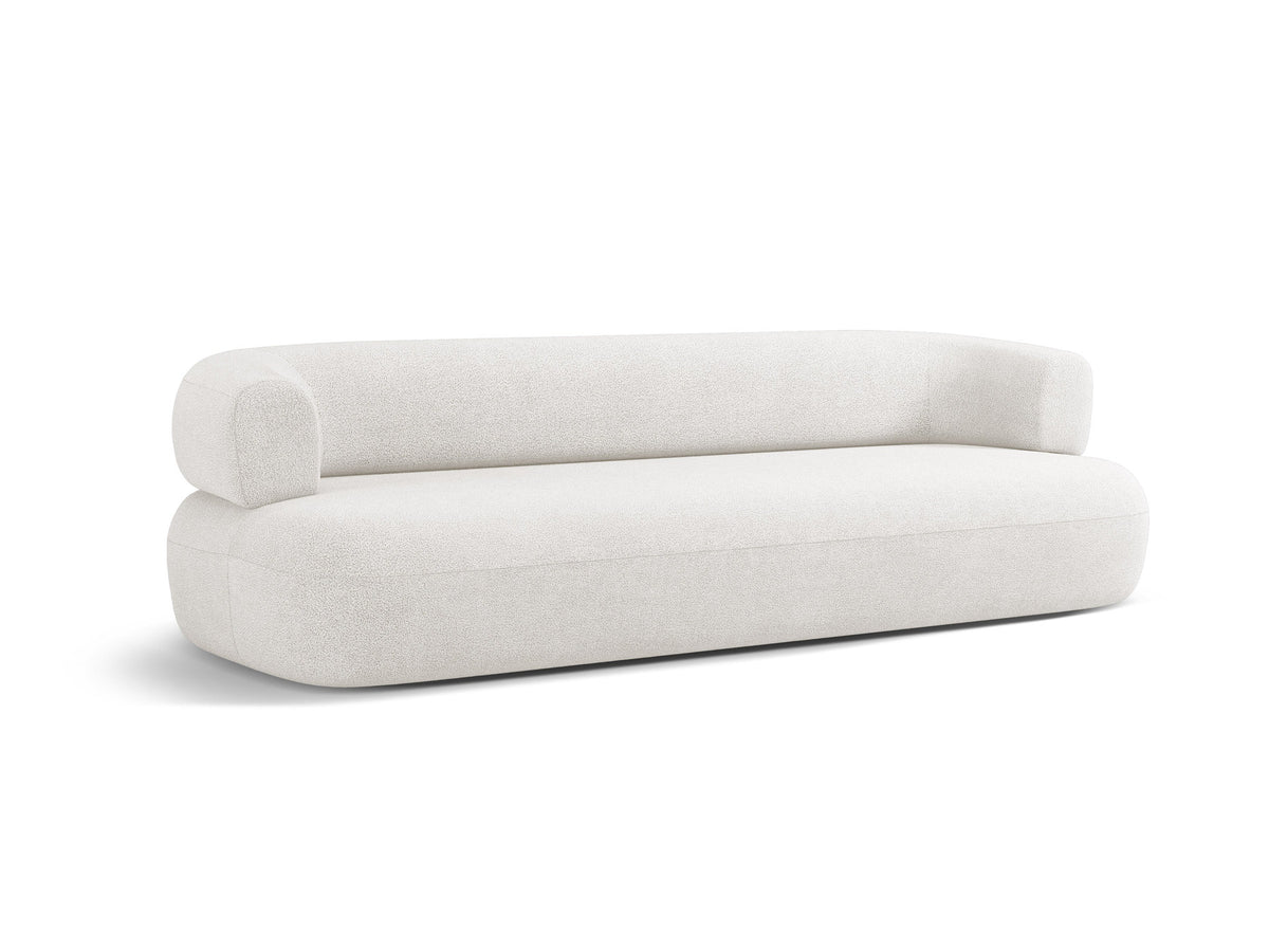 Jenny Boucle Sofa 4 Sitzer in Ivory-Now or Never präsentiert im Onlineshop von KAQTU Design AG. 4er Sofa ist von Micadoni