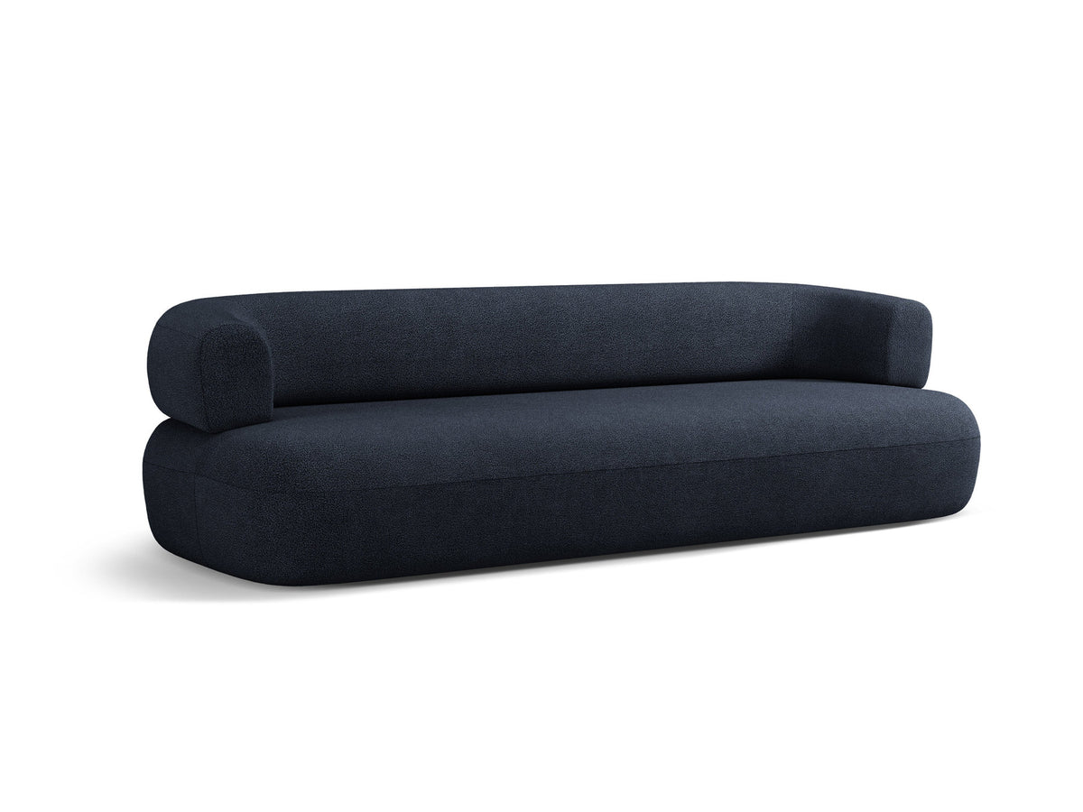 Jenny Boucle Sofa 4 Sitzer in Dark Blue-Now or Never präsentiert im Onlineshop von KAQTU Design AG. 4er Sofa ist von Micadoni