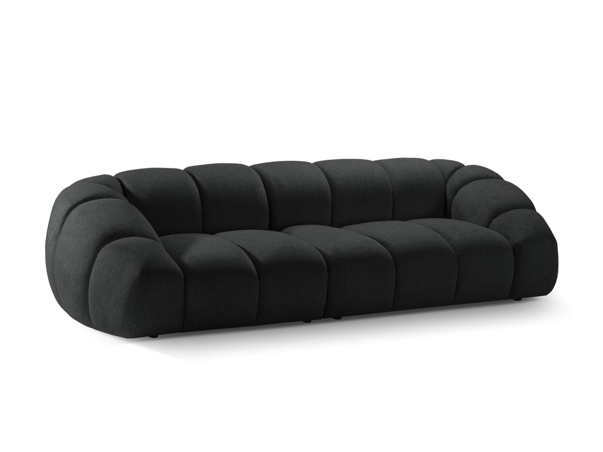 Diana Sofa 4 Sitzer in Anthracite-Bubble präsentiert im Onlineshop von KAQTU Design AG. 4er Sofa ist von Micadoni