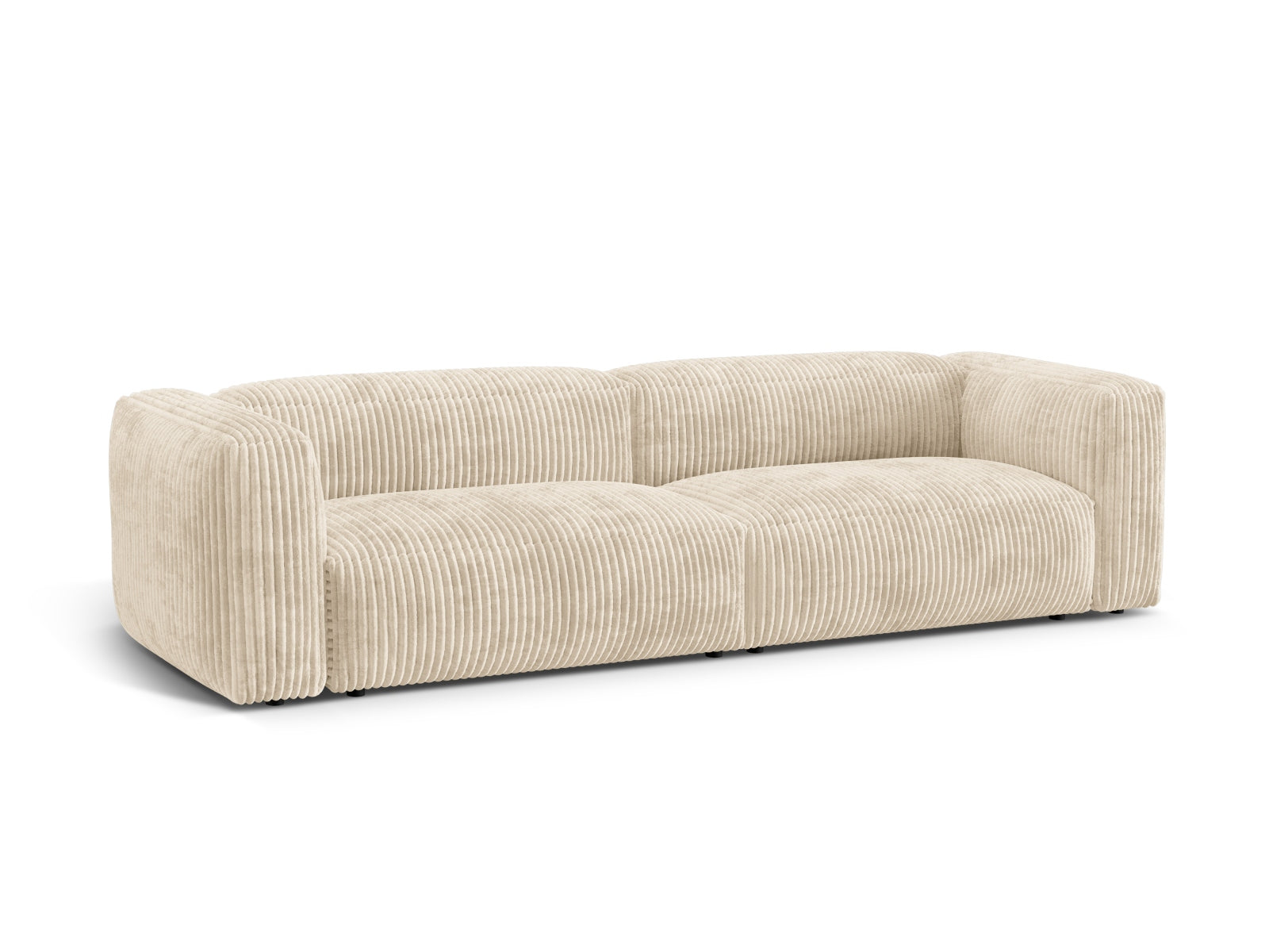 Martina Modulares Sofa 4 Sitzer in Light Beige präsentiert im Onlineshop von KAQTU Design AG. 3er Sofa ist von Micadoni