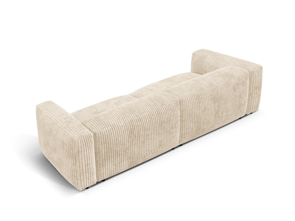 Martina Modulares Sofa 4 Sitzer in Light Beige-Tilia präsentiert im Onlineshop von KAQTU Design AG. 4er Sofa ist von Micadoni