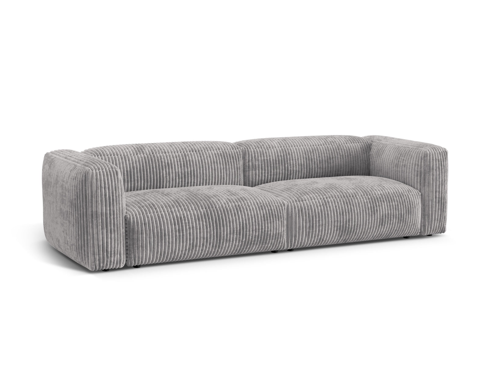 Martina Modulares Sofa 4 Sitzer in Light Grey präsentiert im Onlineshop von KAQTU Design AG. 3er Sofa ist von Micadoni