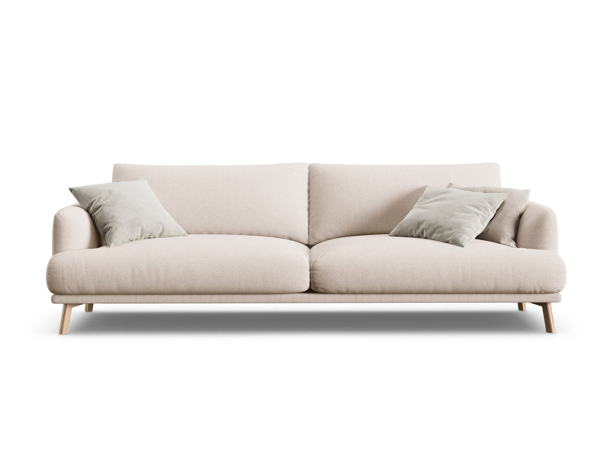 4-Sitzer Sofa Naomi in Beige-Liberty präsentiert im Onlineshop von KAQTU Design AG. 4er Sofa ist von Micadoni