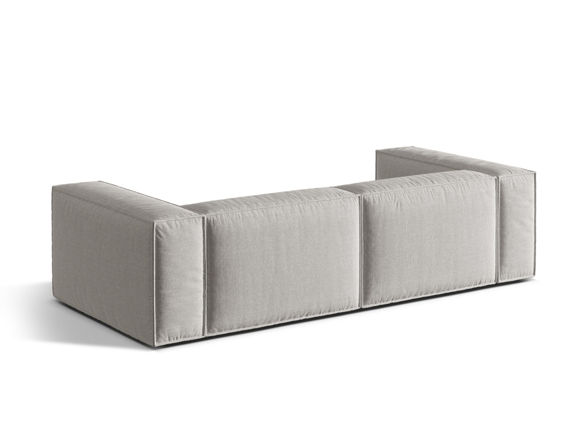 4-Sitzer Sofa Nuria in Light Grey-Liberty präsentiert im Onlineshop von KAQTU Design AG. 4er Sofa ist von Micadoni