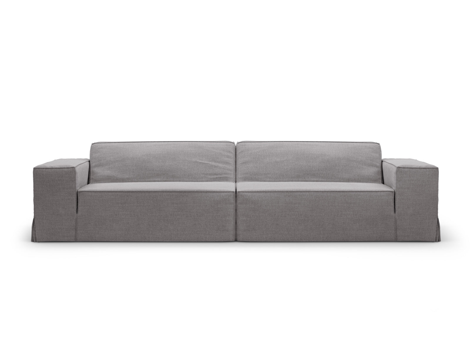 Jodie Modular Sofa 4 Sitzer in Warm grey präsentiert im Onlineshop von KAQTU Design AG. 4er Sofa ist von Micadoni