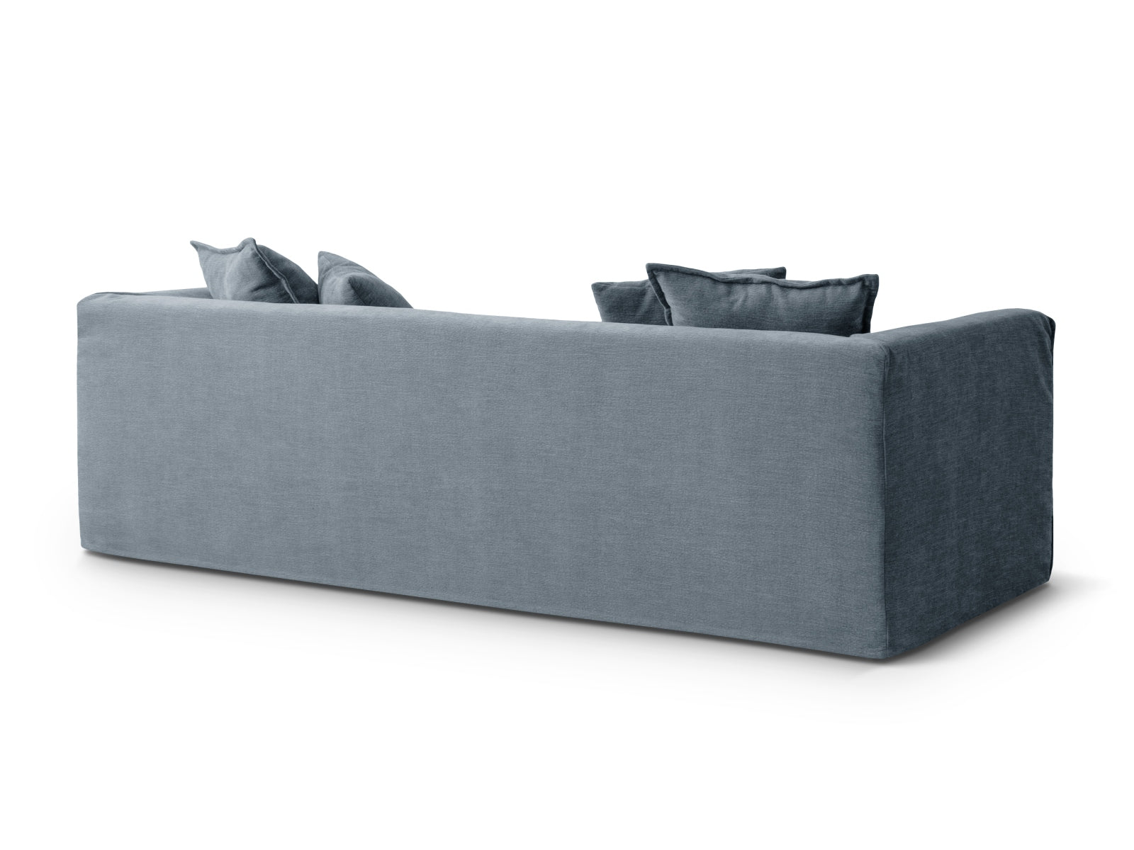 Milton Sofa 4 Sitzer in Muted Blue präsentiert im Onlineshop von KAQTU Design AG. Sofa ist von Micadoni