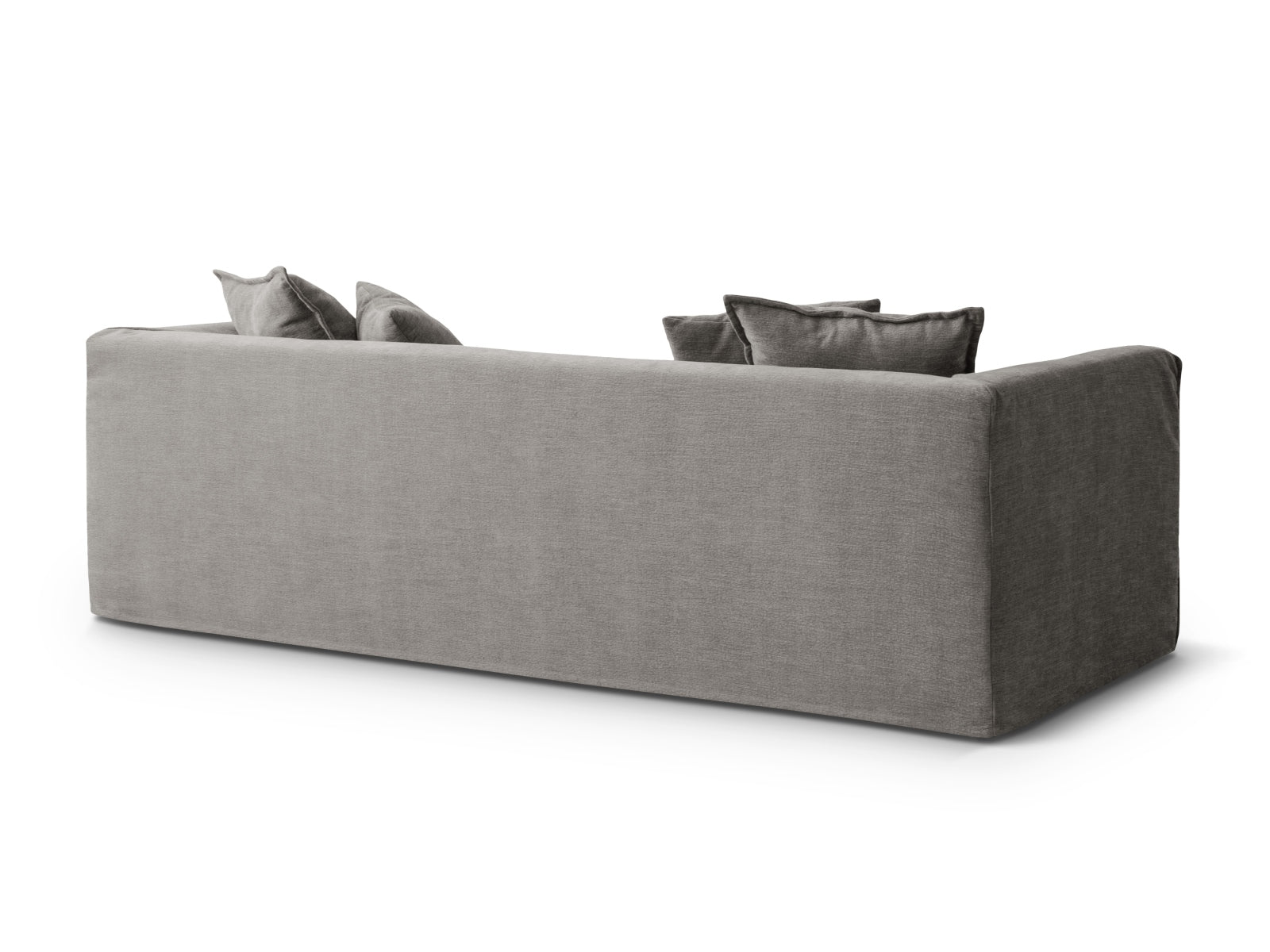 Milton Sofa 4 Sitzer in Warm grey präsentiert im Onlineshop von KAQTU Design AG. Sofa ist von Micadoni
