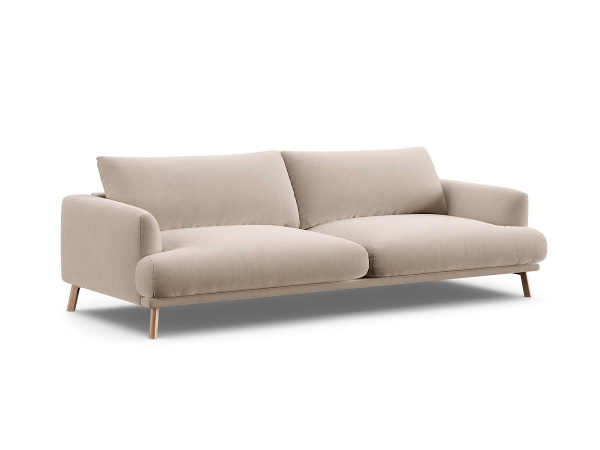 4-Sitzer Sofa Naomi in Beige-Salvador präsentiert im Onlineshop von KAQTU Design AG. 4er Sofa ist von Micadoni