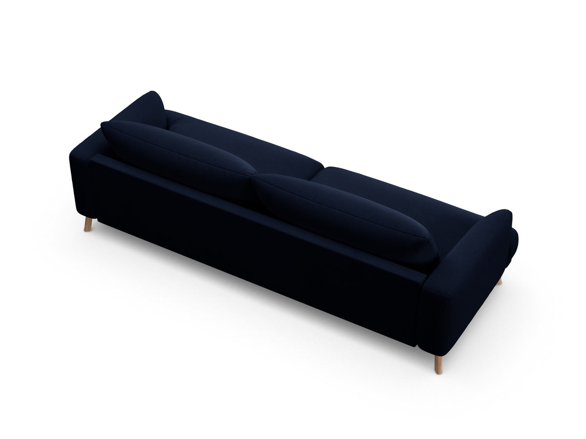 4-Sitzer Sofa Naomi in Royal Blue-Salvador präsentiert im Onlineshop von KAQTU Design AG. 4er Sofa ist von Micadoni