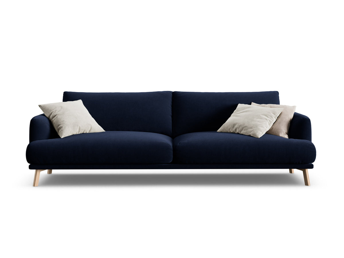 4-Sitzer Sofa Naomi in Royal Blue-Salvador präsentiert im Onlineshop von KAQTU Design AG. 4er Sofa ist von Micadoni