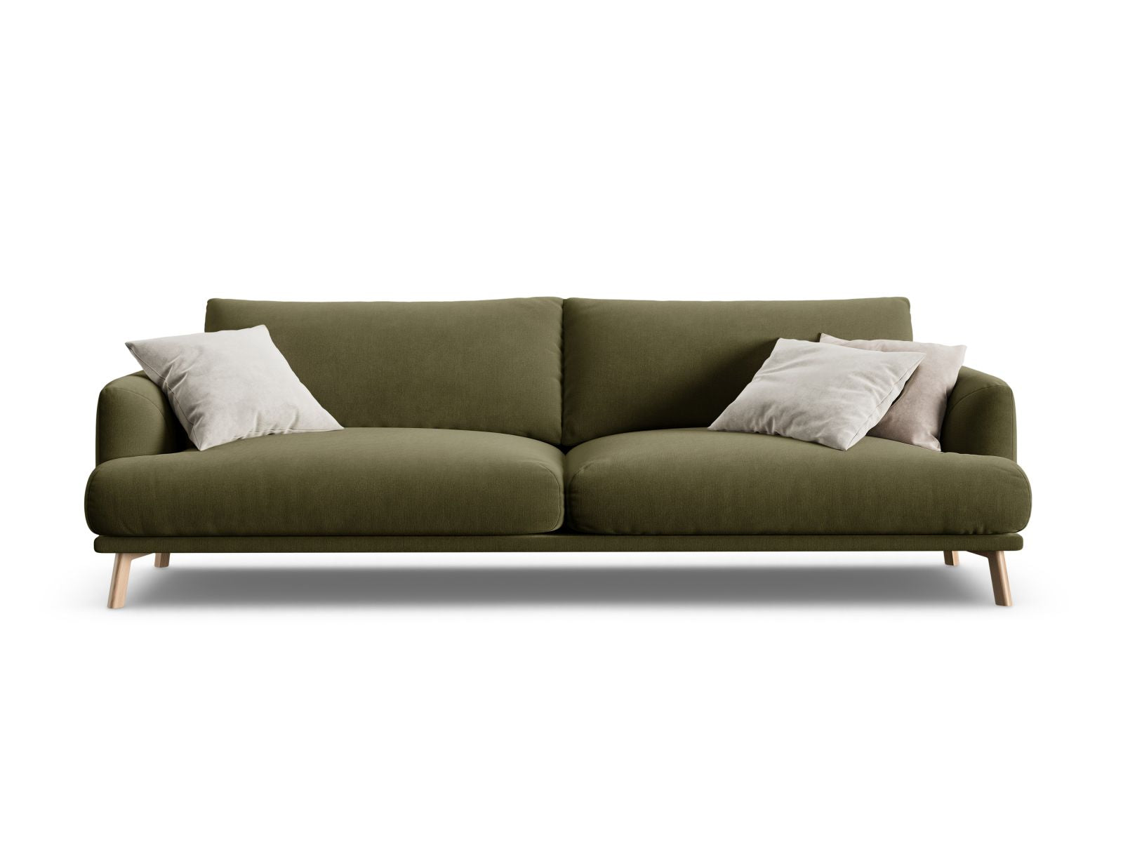 4-Sitzer Sofa Naomi in Green-Salvador präsentiert im Onlineshop von KAQTU Design AG. 4er Sofa ist von Micadoni