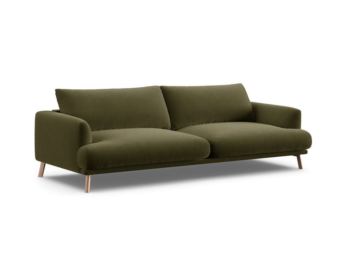 4-Sitzer Sofa Naomi in Green-Salvador präsentiert im Onlineshop von KAQTU Design AG. 4er Sofa ist von Micadoni