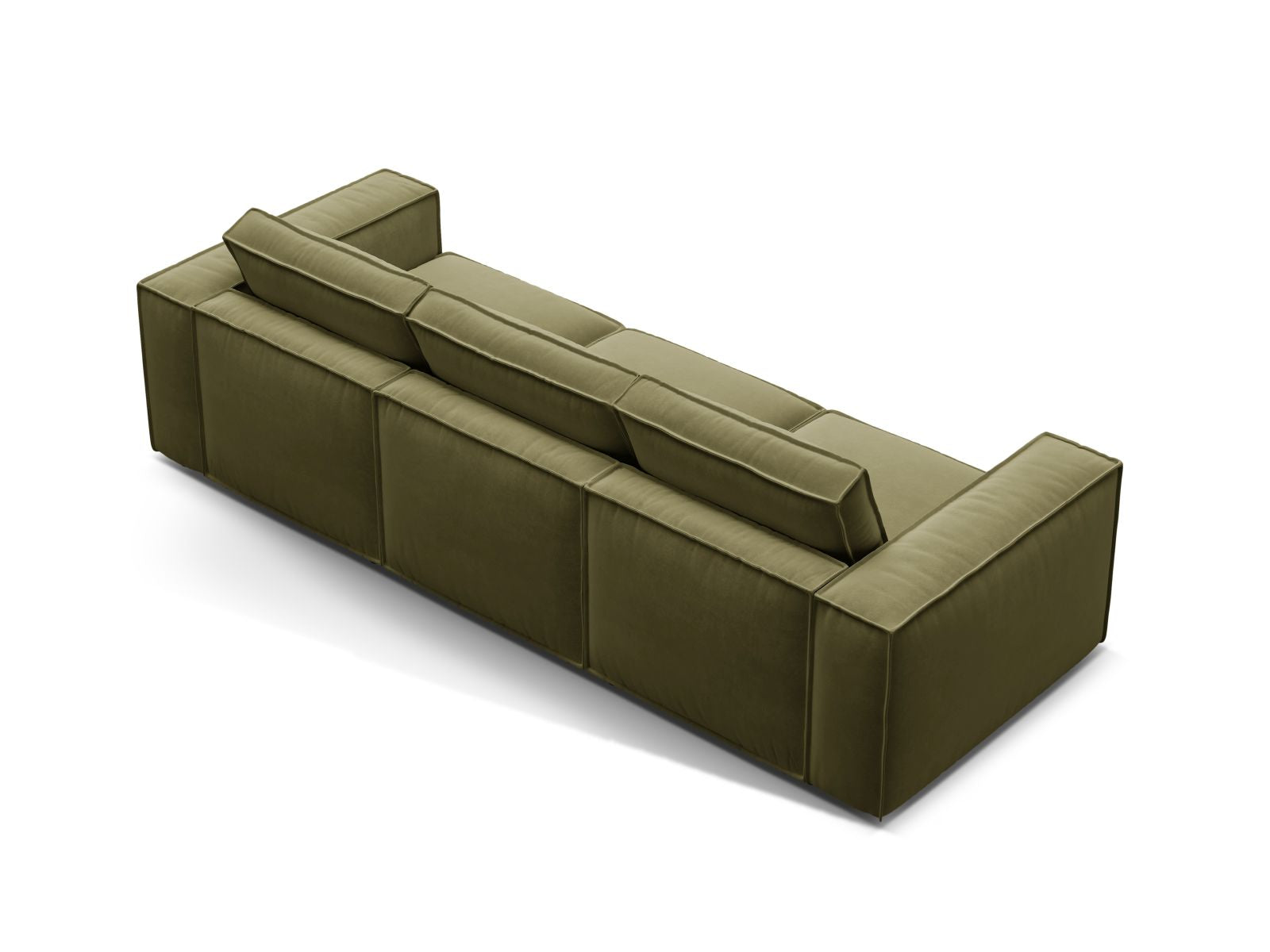 Elegantes 4-Sitzer Sofa Pola in modernem Design, ideal für gemütliche Wohnzimmer und stilvolle Akzente in Ihrer Einrichtung.