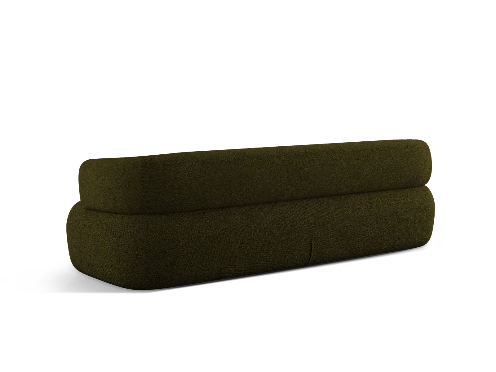 Jenny Boucle Sofa 4 Sitzer in Green präsentiert im Onlineshop von KAQTU Design AG. 3er Sofa ist von Micadoni