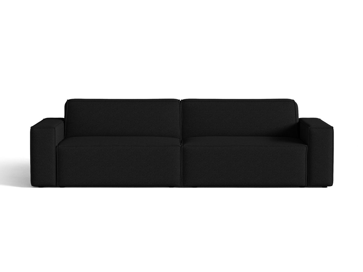 Jodie Modulares Sofa 4 Sitzer in Black-Megan präsentiert im Onlineshop von KAQTU Design AG. 4er Sofa ist von Micadoni