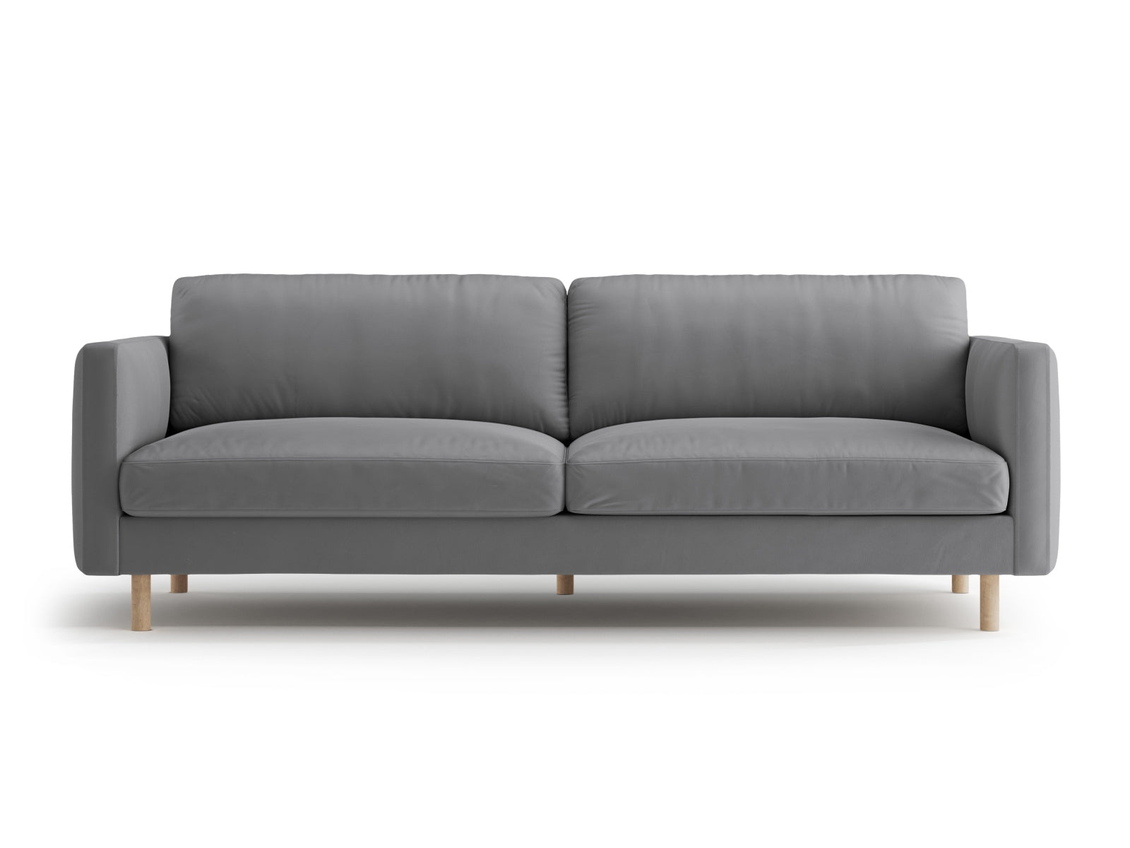 Eden Velour Sofa 4 Sitzer in Grey-Paris präsentiert im Onlineshop von KAQTU Design AG. 4er Sofa ist von Micadoni