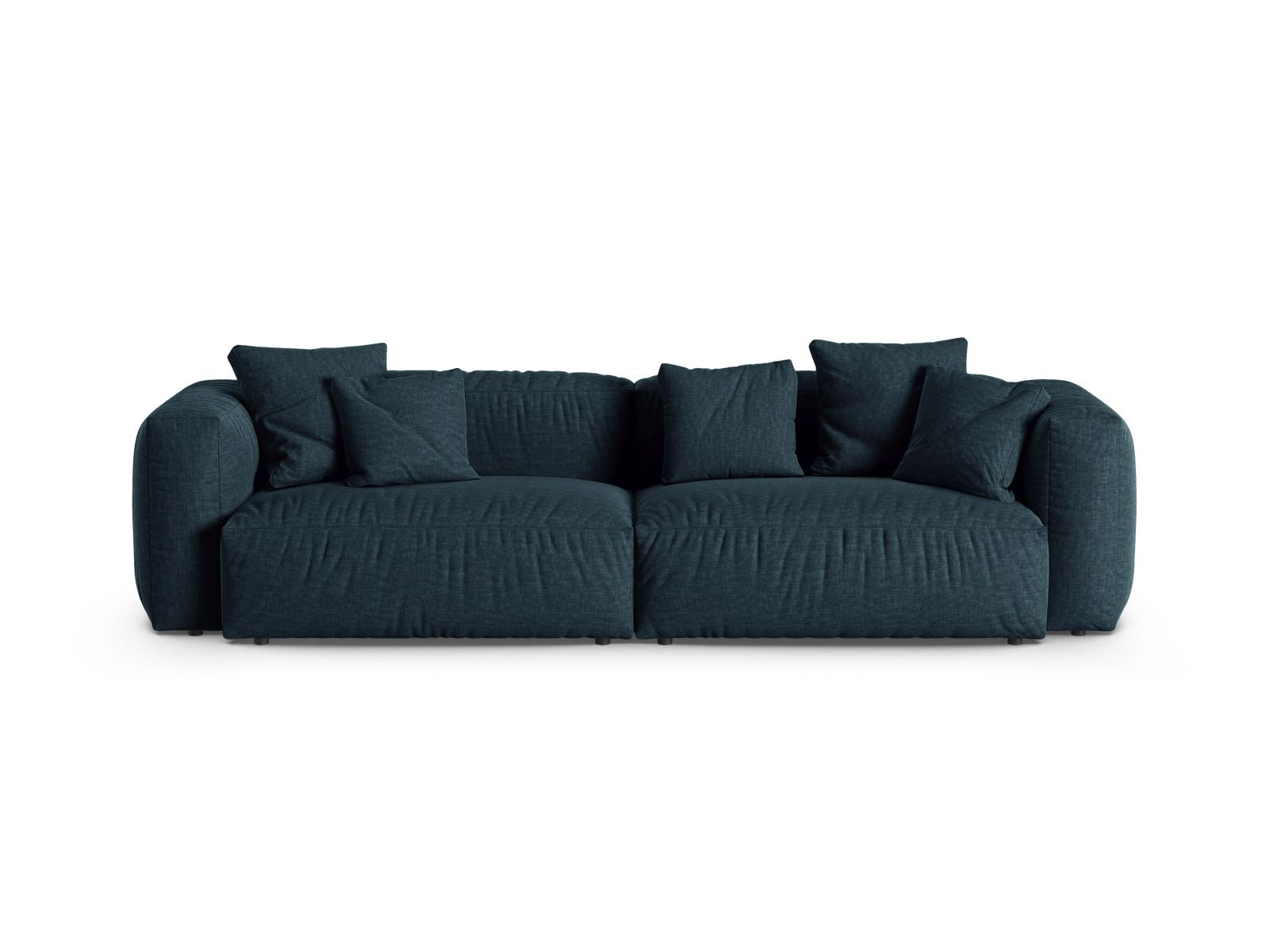 4-Sitzer Modular Sofa XL Martina in Blue Jeans-Boston präsentiert im Onlineshop von KAQTU Design AG. 4er Sofa ist von Micadoni