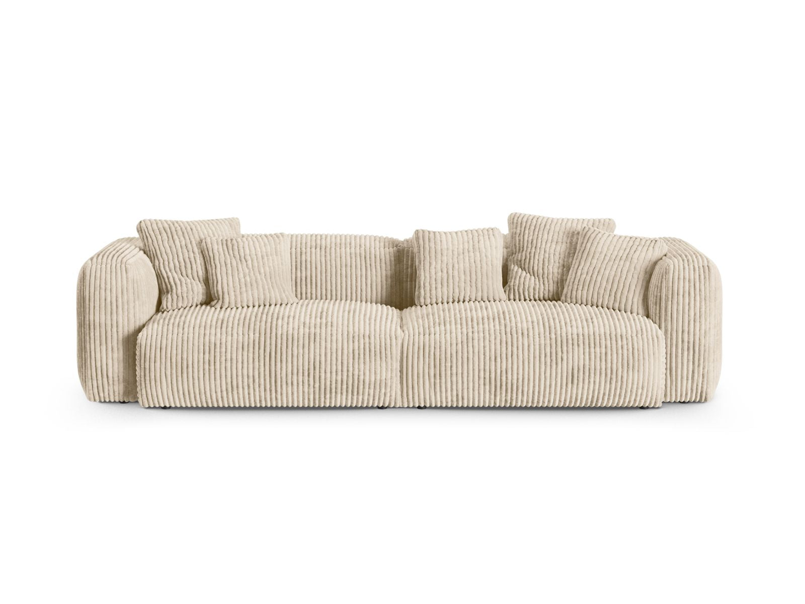 4-Sitzer Modular Sofa XL Martina in Light Beige-Tilia präsentiert im Onlineshop von KAQTU Design AG. 4er Sofa ist von Micadoni