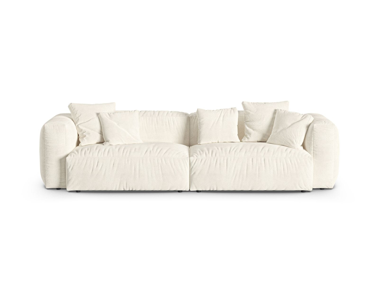 4-Sitzer Modular Sofa XL Martina in Ivory-Monet präsentiert im Onlineshop von KAQTU Design AG. 4er Sofa ist von Micadoni