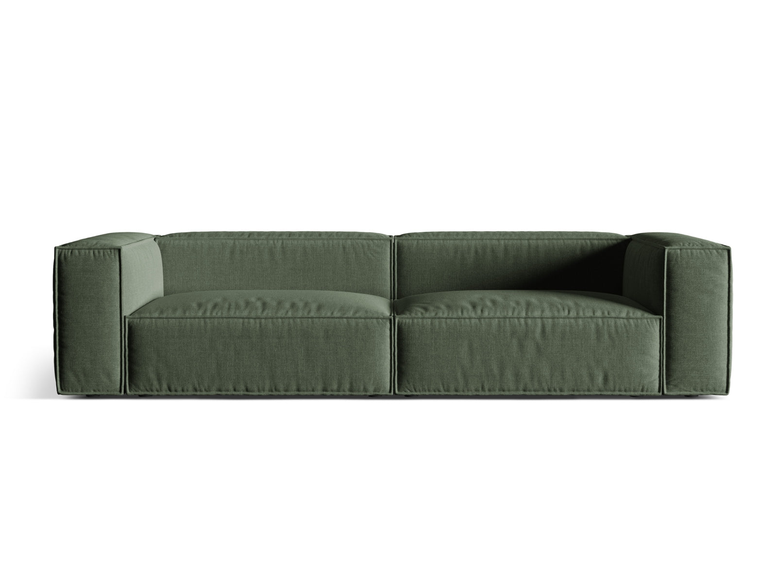 Nuria Sofa 5 Sitzer in Moss Green präsentiert im Onlineshop von KAQTU Design AG. Sofa ist von Micadoni