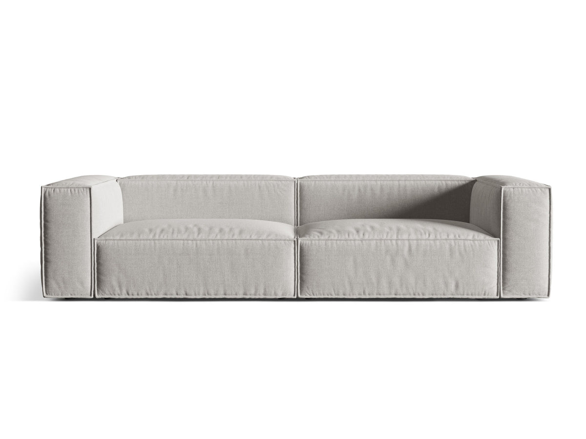 5-Sitzer Sofa Nuria in Light Grey-Liberty präsentiert im Onlineshop von KAQTU Design AG. 5er Sofa ist von Micadoni